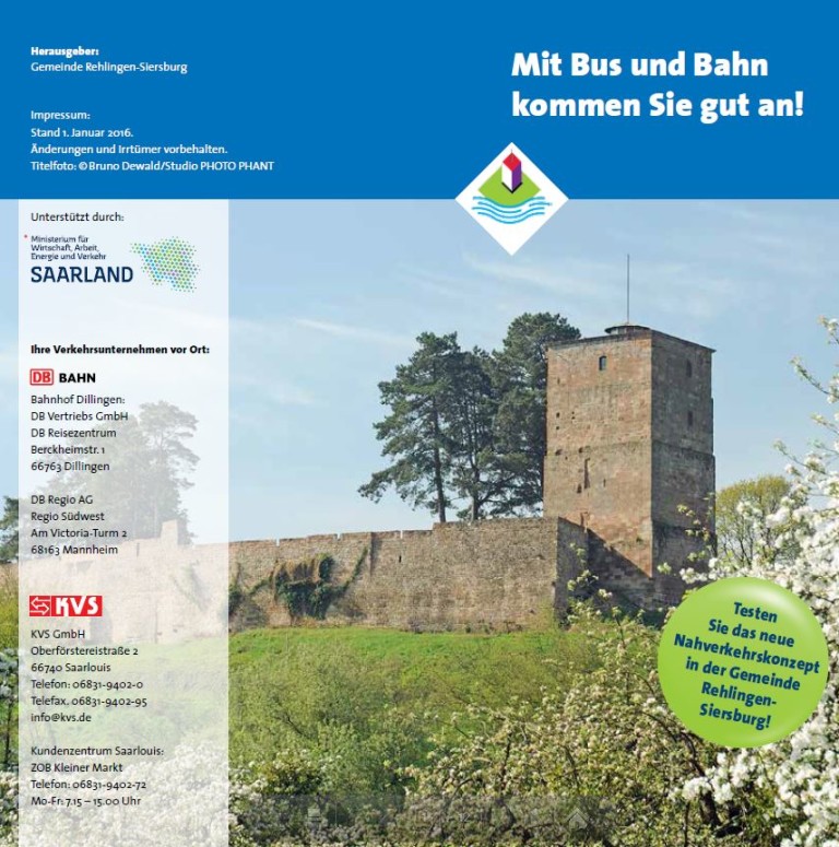 Mit Bus und Bahn Kommen Sie gut an!