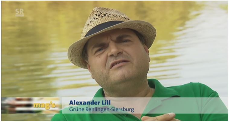 Die Nied als Badegewässer im SR Fernsehen
