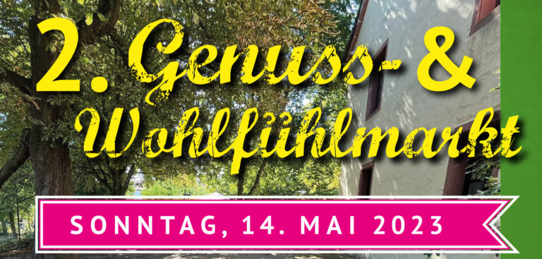 2. Genuss- und Wohlfühlmarkt, 14. Mai 2023